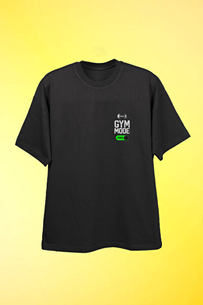 California ST Unisex 100% Cotton Gym Mode on Printed Oversize Sportsman T-Shirt