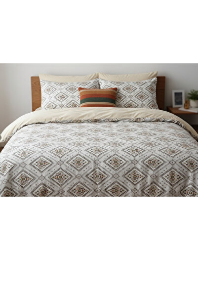 LaLiva Premium a Quality Duvet Cover Set - with Elastic Fitted Sheet - 100% O...