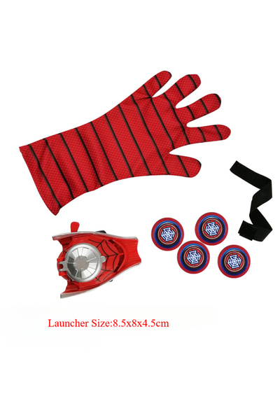 Choice4 قاذفات شبكة سبايدرمان مقاس واحد، قاذفة معصم الرجل الحديدي، قاذفة رصاص...