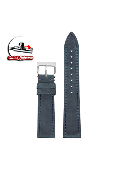 Choice 18mm Blue Cowhide Genuine Watch Band 18mm for F91W Mod Kit for F-91W W...