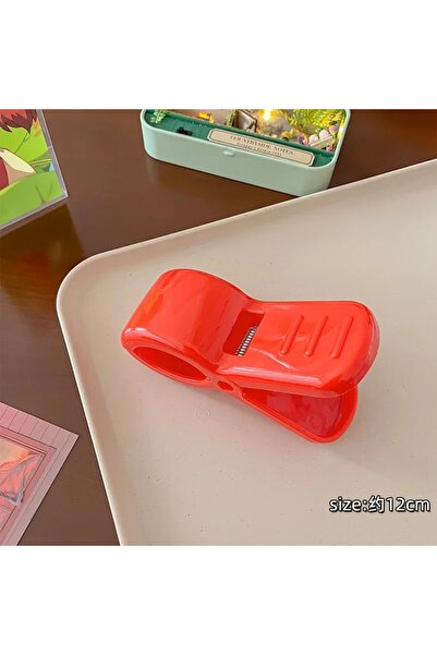 choice2 Red Cosplay Shark Hair Clip Adult Kid Red Ponytail Hairpin Fashion Ko...