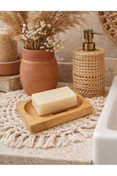 LEONEV Bamboo Solid Soap Holder