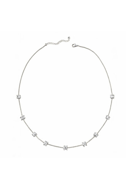 neslyaccessories Pure glow necklace 72 cm silver