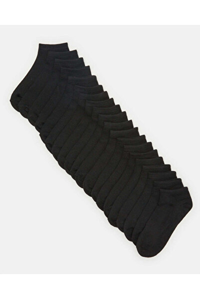 REDTAG عبوة جوارب رجالية سوداء سادة (مجموعة متنوعة)