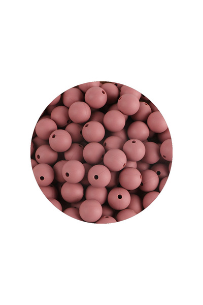Choice57 50pcs 12mm Dark pink 50Pcs/Lot 12/15mm New Color Silicone Beads for ...