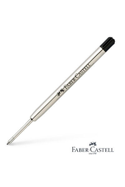 Faber Castell Faber-Castell Ink Refill, Metal Tip M, Black, Large Capacity, F...