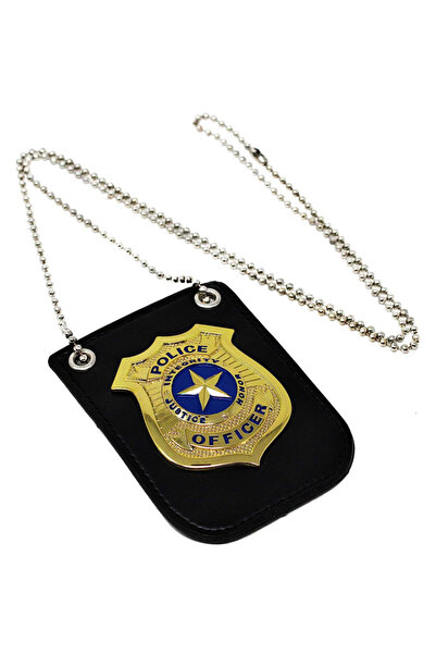 Choice Gold Simulation Cosplay Police Role Play Toy Dress Up Pretend Play Pol...