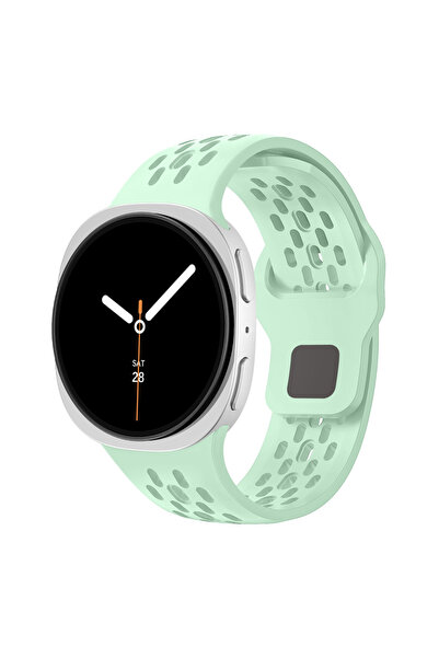 Choice37 Galaxy watch 8 40mm Mint green Silicone straps for Watch 8 Strap 40/...