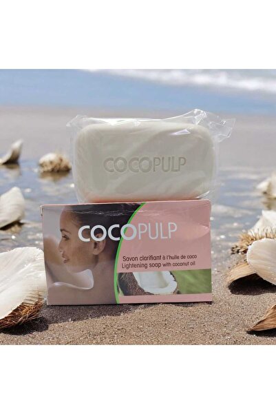 COCO PULP Lightening Soap with Coconut Oil, Pack of 2– Brightening & Hydratin...