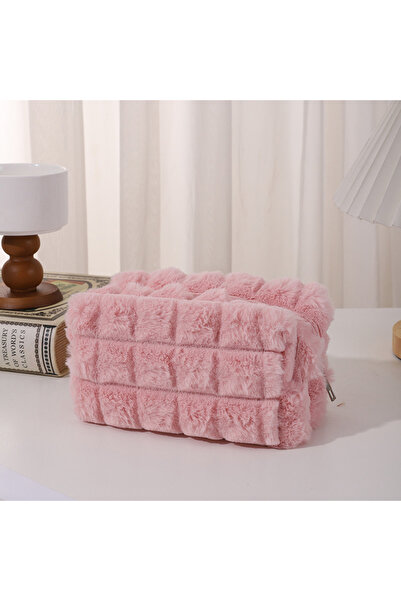 Choice1 A Plush Makeup Bag Cosmetic Lipstick Brush Storage Bag Women Handbags...