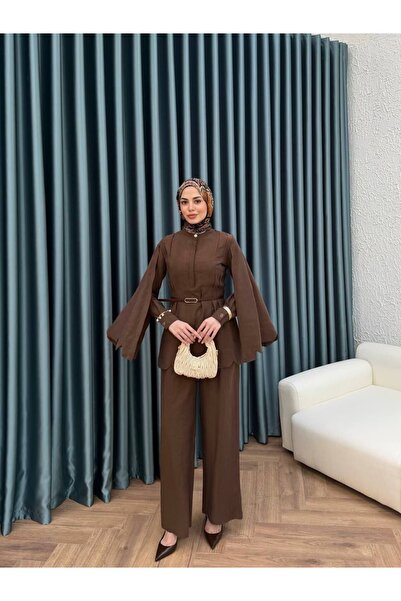 MODA S&S BZLİNE طقم تصميم بنطلون تونيك