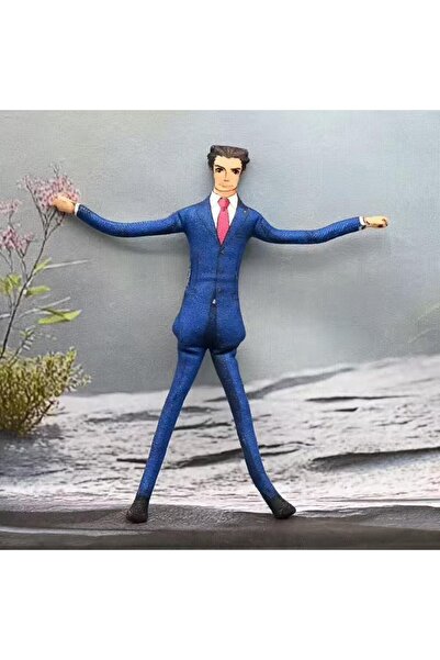 Choice دمية فينيكس رايت وبري من لعبة إيس أتتورني، بطول 28 سم، بتصميم هيكل عظم...