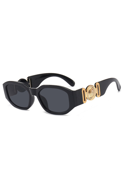 Choice Black A Pair of PC Men and Women with the New High-value Retro Sunglas...
