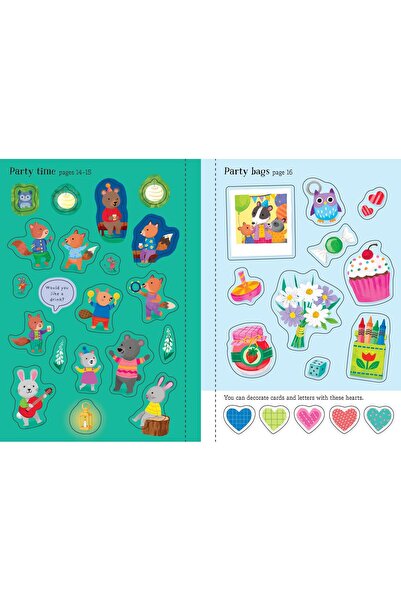 Usborne Little First Stickers Love and Friendshi