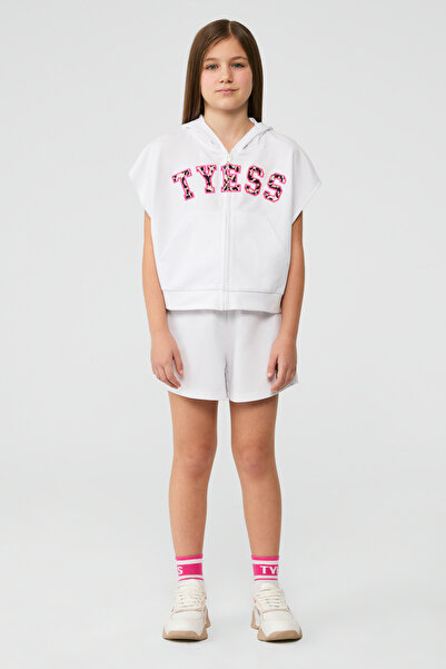 Tyess سترة رمادية للبنات