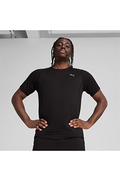 Puma 526603 01 Run Velocity Tee Tri-Blend Men's T-Shirt