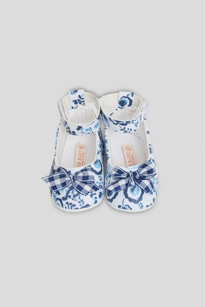 GB Baby Baby Girl Patterned Bootees