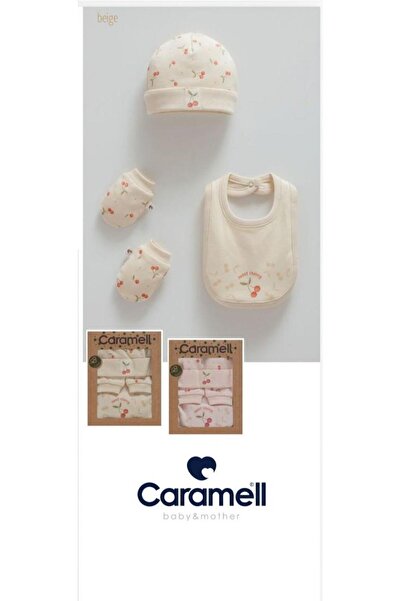 Caramell Set of 4 (Hat, Gloves, Apron)