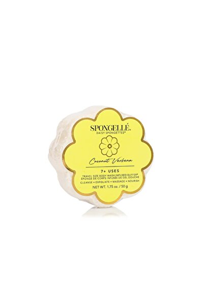 SPONGELLÉ Daisy Collection Coconut Verbena Body Wash Infused Spongette 50 g (...