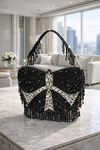 mothers dream Butterfly Pattern Crystal Luxury Bag – Diamond Edition Collection