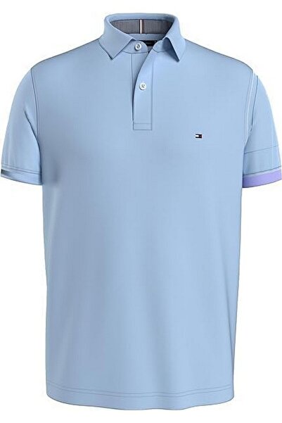 Tommy Hilfiger Big&Tall men's Polo Shirt , light blue, size 4XL