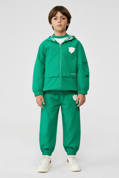 NBT JEANS Boy Green Windbreaker