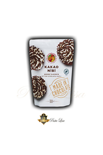 lisapastacılık Altınmarka Şeker İlavesiz Bitter Çikolata Kaplı Kakao Nibi 750 gr