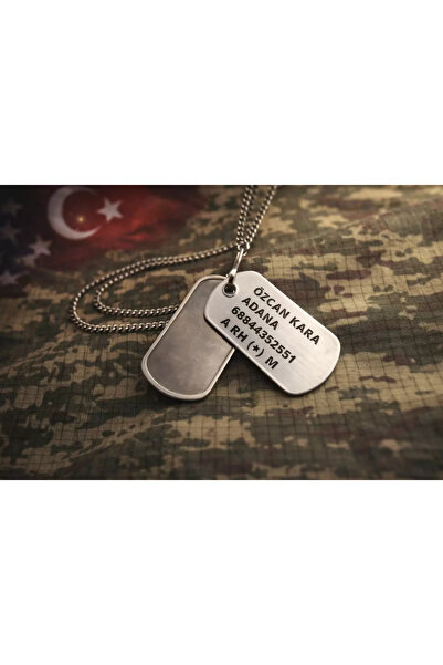 Outdoor One Asker Künyesi Lazer Kazıma 0001