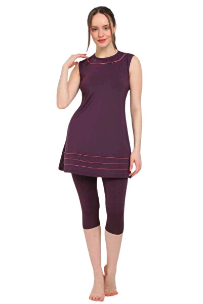 Beruflic Kolsuz Battal Bi̇yeli̇ Tesettür 3055 Mürdüm 48-54 Series