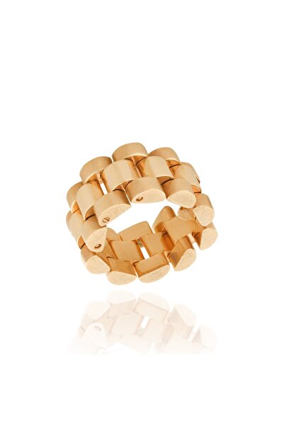 BERK MÜCEVHERAT 14 Ayar Altın Kordon Erkek Yüzük-18