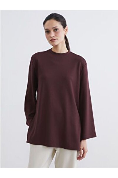 LC Waikiki Crew Neck Oversize Women's Sweatshirt Tunic