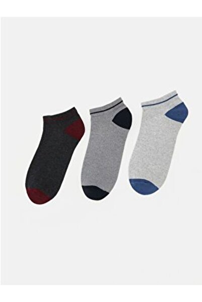 LC Waikiki Men's Booties Socks 3 pcs