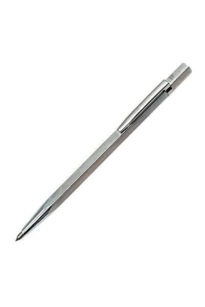 zola Scriber, stylus, for metal plates, stainless steel, 14 cm, silver
