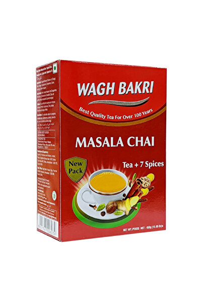 Wagh Bakri علبة شاي ماسالا 450 غرام