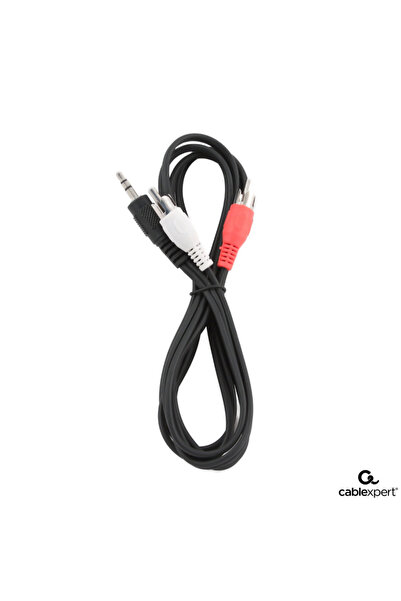 Cablexpert Audio Cable Jack 3.5mm to 2 x RCA, 2.5m