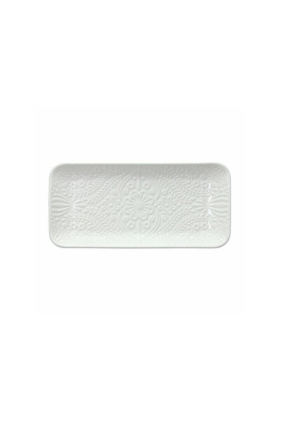 Tognana Copenhagen Porcelain Rectangular Tray 25x12cm - Elegant Serving Dish ...