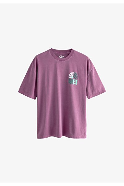 fashion hill ae REGULAR FIT JAPANESE BACK HEAVYWEIGHT CREW NECK - Print T-shi...