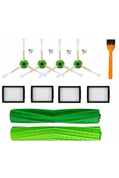 zola Σετ 15 αξεσουάρ ρομποτικής ηλεκτρικής σκούπας, συμβατά με e/i/j7, βούρτσ...