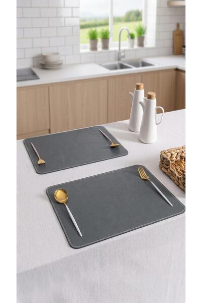 BELENAY Noble Pair Double Leather American Service Grey (34X44 cm)