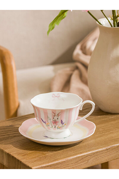 LC Waikiki ESVAB • Modern & Seçkin Baskılı Tek Kişilik Porselen Kahve Fincan ...