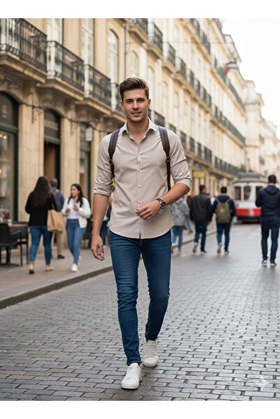 Fine Touch 100% Natural Cotton Shirt – Premium Quality Men's Clothing