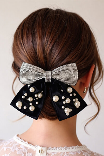 Katia&Bony Намисто та камінна автоматична застібка чорного кольору