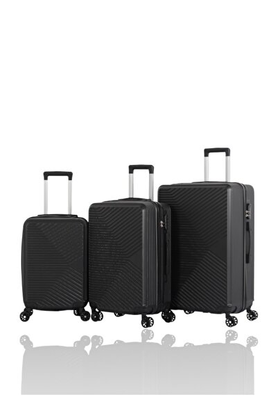 AVIATOR Distinctive 3-piece bag set - 360-degree rotating covers - lightweight