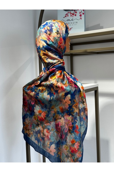 SHAWL SECRET Desenli Bambu Kraş Şal