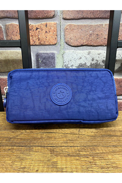 Relaxion Two-Compartment, Wide, Crinkle Fabric Pen Holder