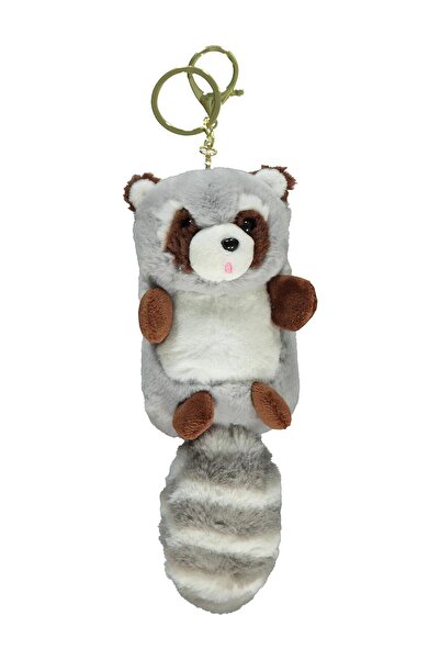 CAN OYUNCAK Plush Keychain - Gray Standard