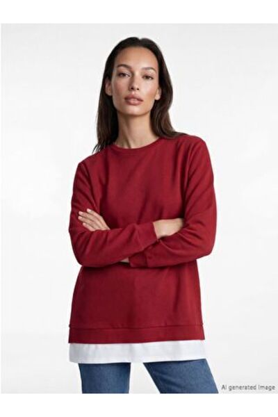 LC Waikiki Crew Neck Women's Sweatshirt Tunic