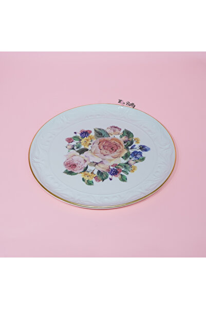 Miss Betty Rose Deluxe Porcelain Presentation Plate 30 cm