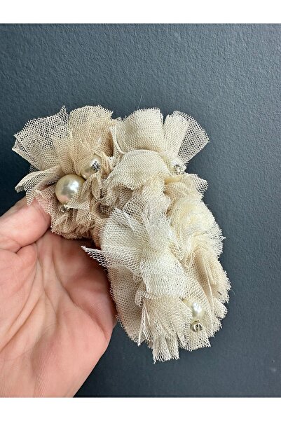 Gönülden Tasarım İnci Boncuk Taş İşleme Kabartma Arma Dikiş Aplike 15x7 Cm