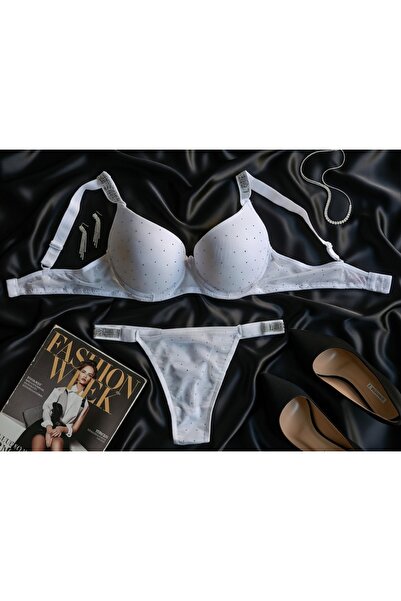 WOMEN'S WORLD FANTASY Supported Padded Love Me'' Bra Set''